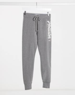 grey hollister joggers