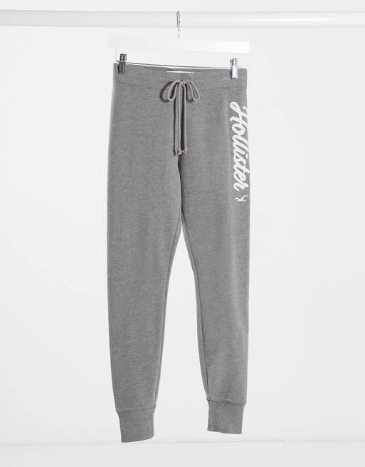 Hollister womens Gray Cuffed Sweatpants Activewear Size Medium