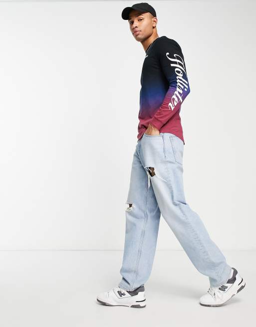 Hollister ombre sweatshirt top