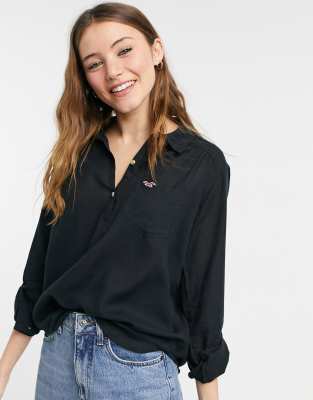 Hollister popover outlet shirt