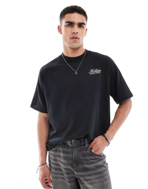 Hollister oversized crewneck sweater clearance