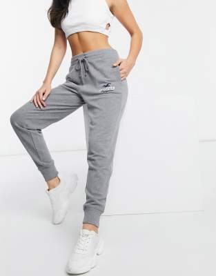 grey hollister joggers