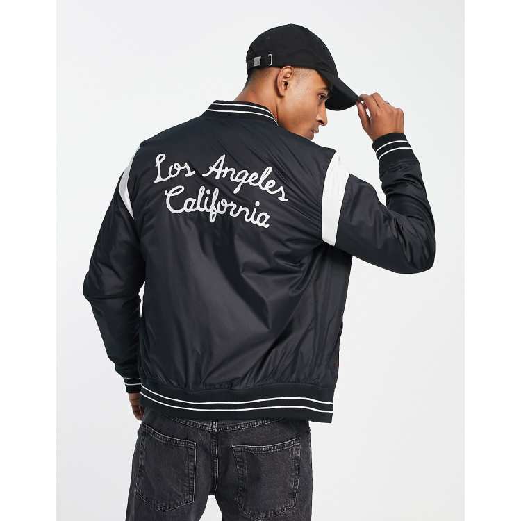 Hollister deals varsity jacket