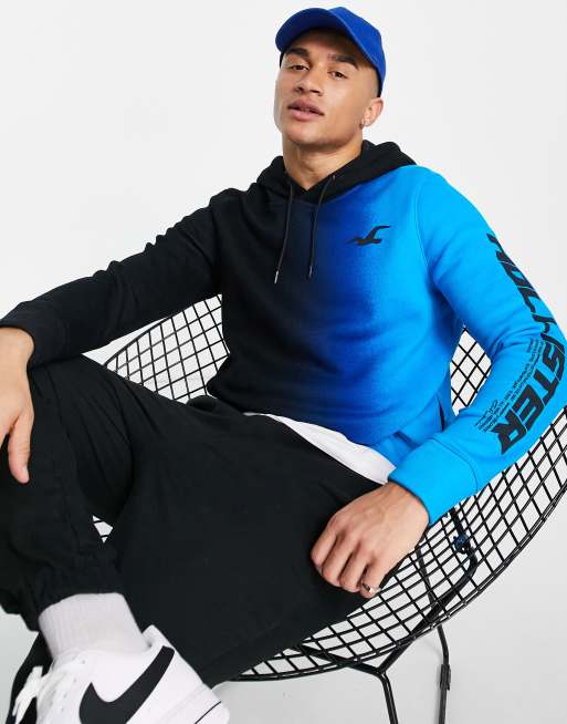 Ombre logo hoodie hollister hotsell