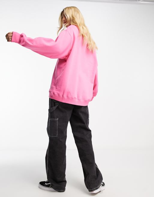 Hollister pink hotsell jumper