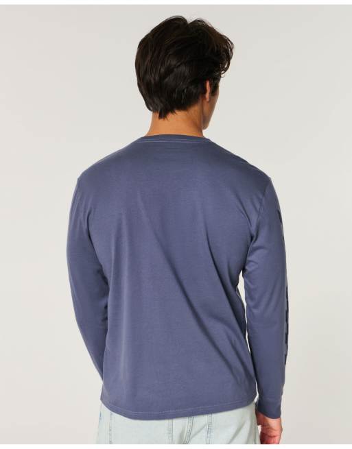 Hollister Long-sleeve oracle red bull racing tee in light navy, 3 of 5