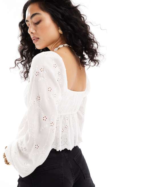 Hollister tie front top store