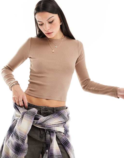 Hollister long sleeve top womens online