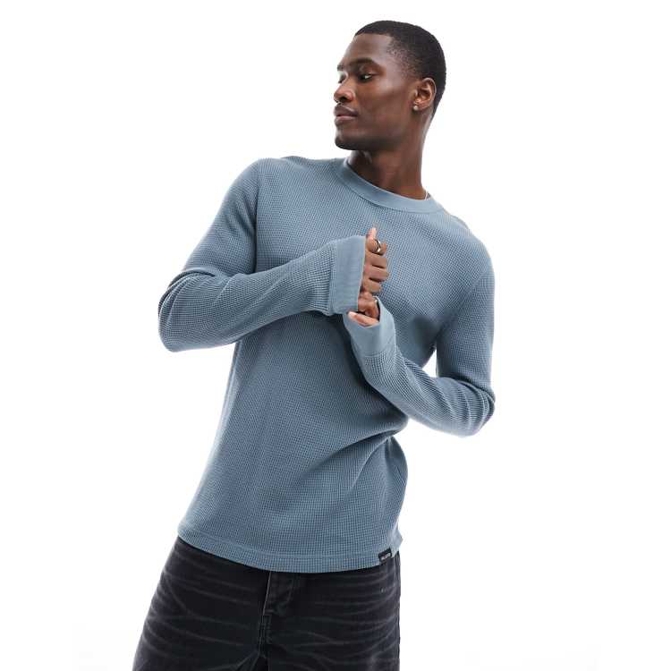 Hollister waffle top best sale