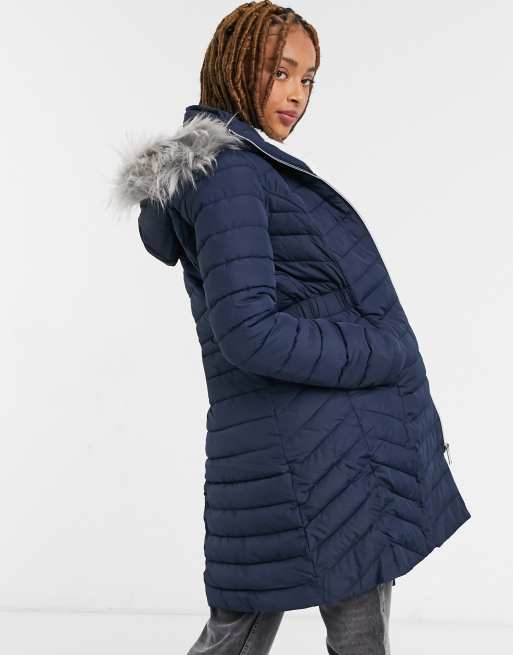 Hollister padded coat top