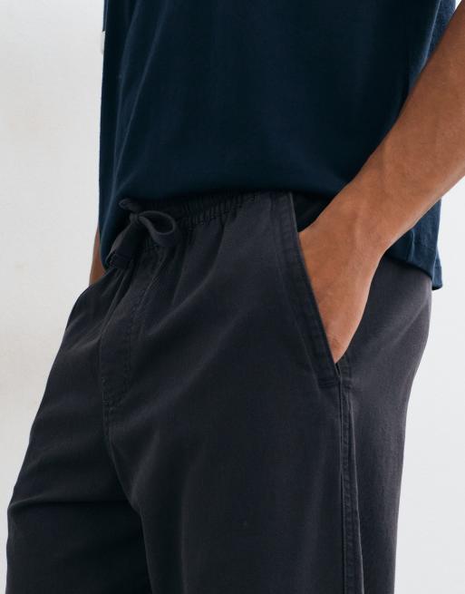 Hollister loose fit pull on pants in black, 3 of 5