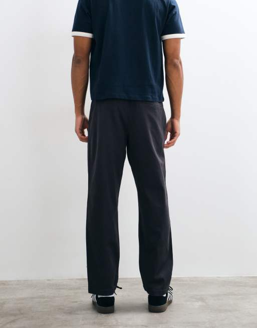 Hollister loose fit pull on pants in black, 5 of 5