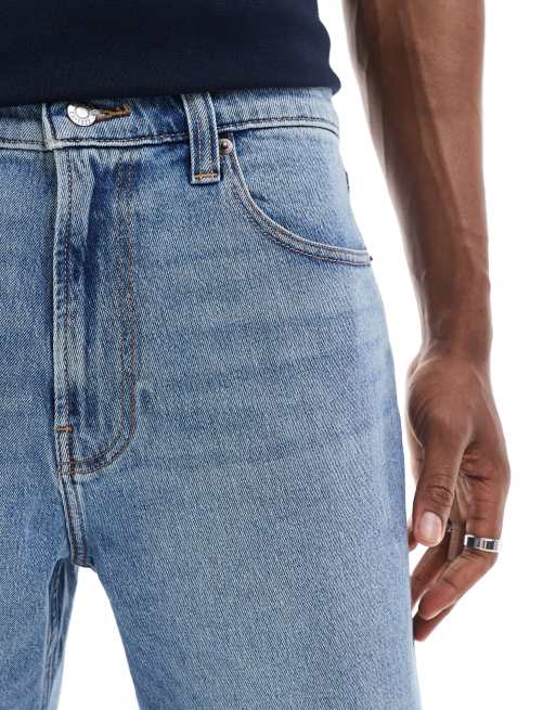 Hollister loose jorts in light blue
