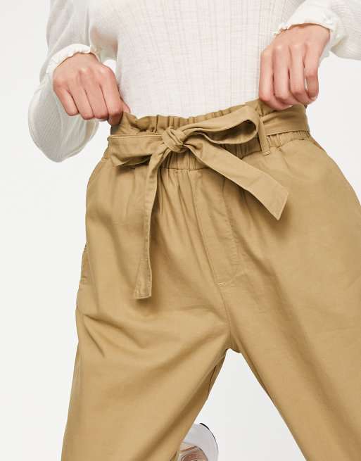 Paper bag hot sale pants hollister