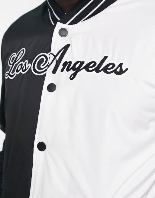 Black and white hollister jacket top
