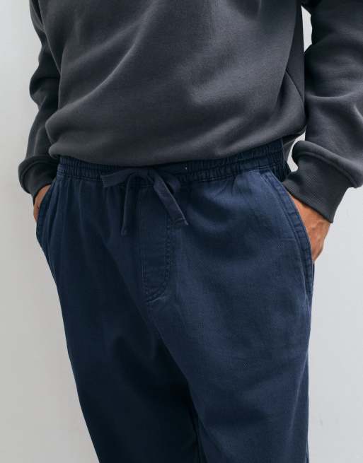 Hollister lösa pull-on-byxor i marinblått, 3 av 5