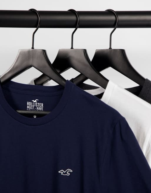 Lot 3 t shirt hot sale hollister
