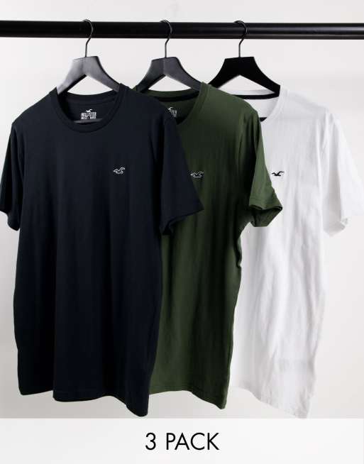 Lot 3 t shirt hot sale hollister