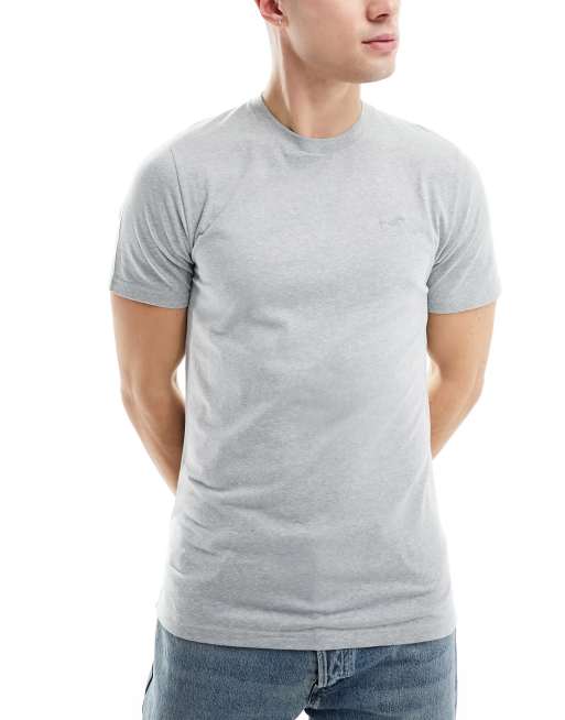 Hollister - Lot de 3 t-shirts - Blanc, gris et noir, 2 de 4