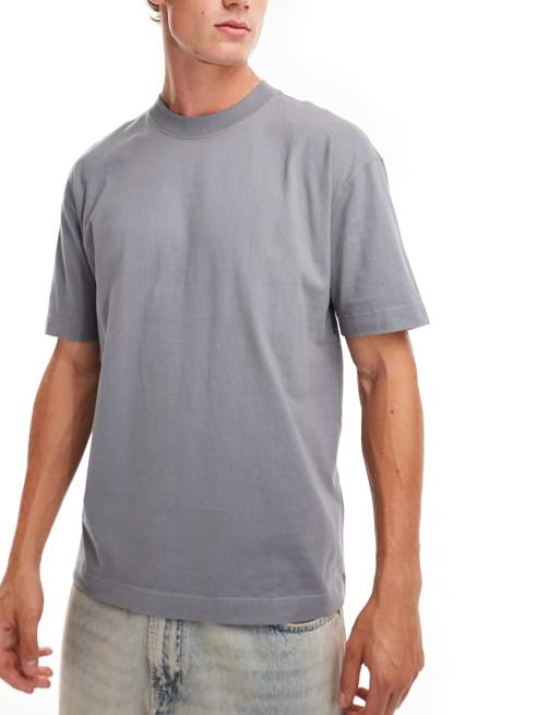 Hollister - Lot de 3 t-shirts coupe carrée - Blanc/gris/noir, 2 de 4