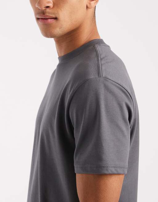 Hollister - Lot de 5 t-shirts à manches courtes - Bleu neutre, 3 de 5
