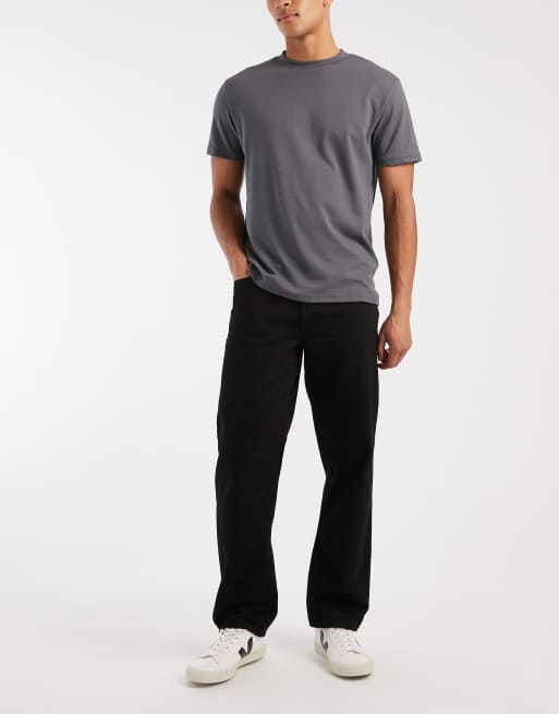 Hollister - Lot de 5 t-shirts à manches courtes - Bleu neutre, 4 de 5