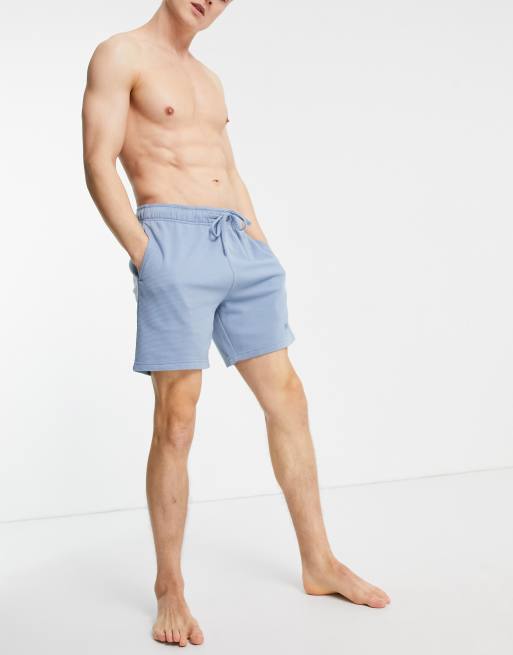 Hollister blue shorts top