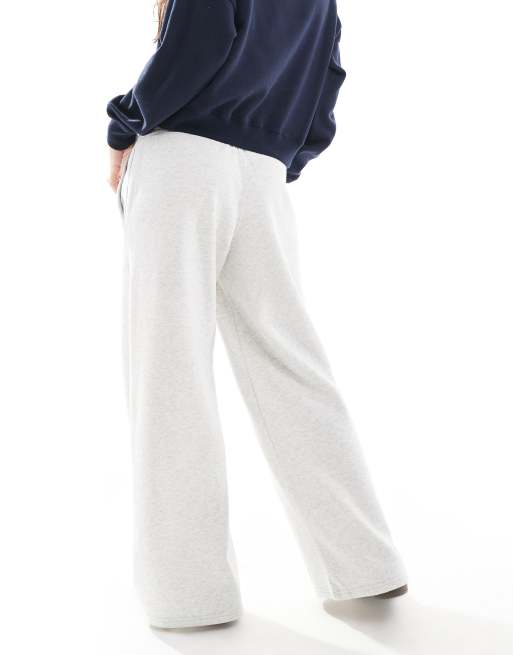 Hollister low rise baggy wide leg sweat pant in grey