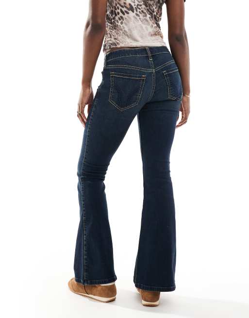 low rise jeans jeans hollister donna