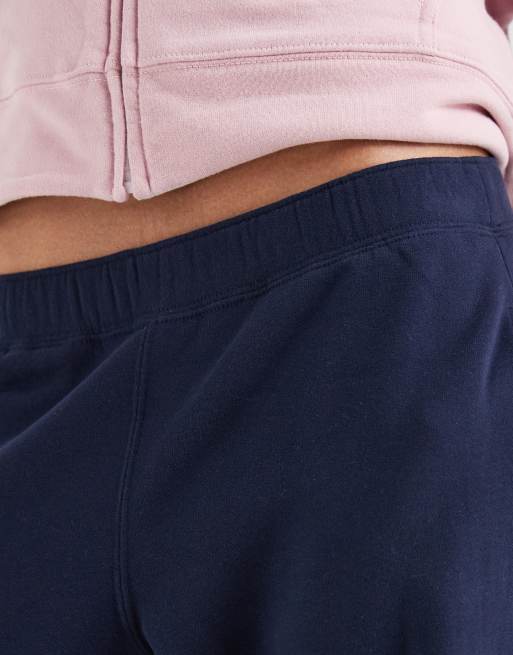 Hollister low rise super baggy joggers in navy, 5 of 5