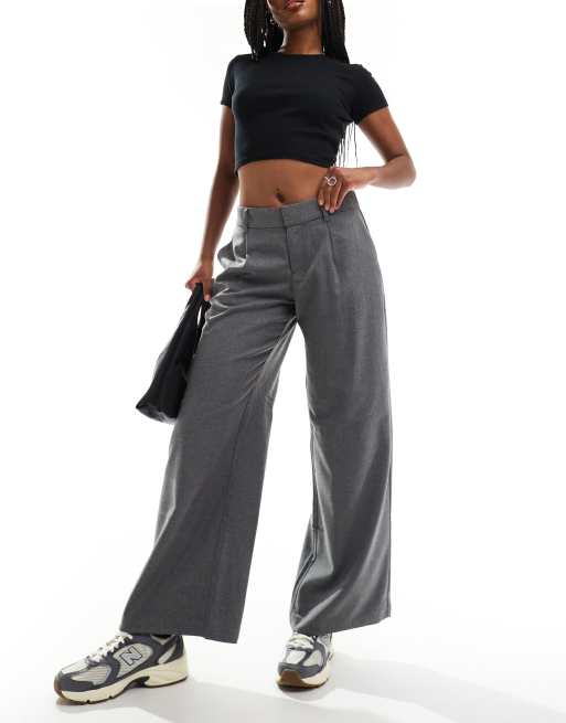 Hollister grey pants online
