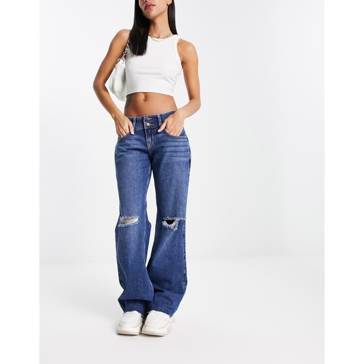 Hollister baggy jeans clearance