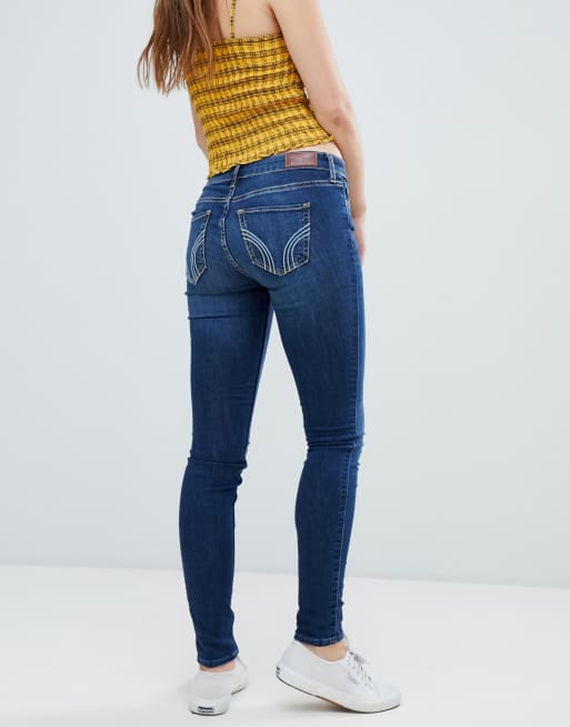 Hollister jeans 7L low rise super skinny Hollister