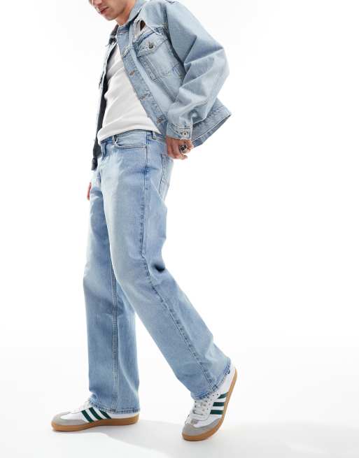 Hollister - Løstsiddende afblegede jeans, 4 af 5