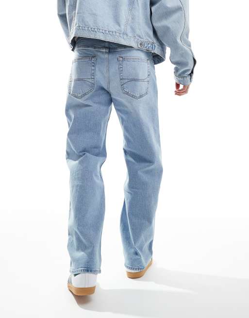 Hollister - Løstsiddende afblegede jeans, 5 af 5