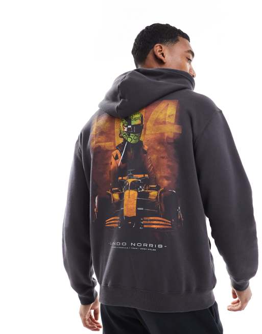 Hollister - Maclaren - Sweat à capuche avec motif - Noir