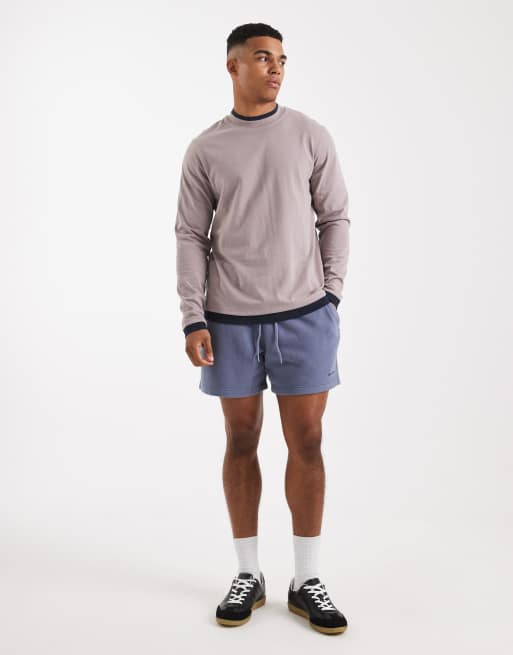 Hollister - Marineblå baggy knælange shorts, 2 af 5