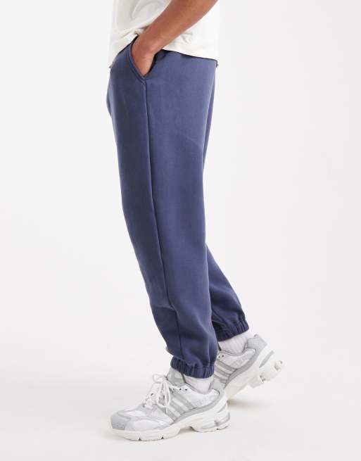 Hollister - Marineblå posede skater-joggingbukser, 3 af 5