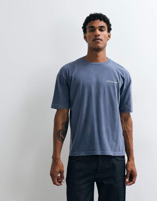 Hollister McLaren grafisk T-shirt i blå, 2 af 5