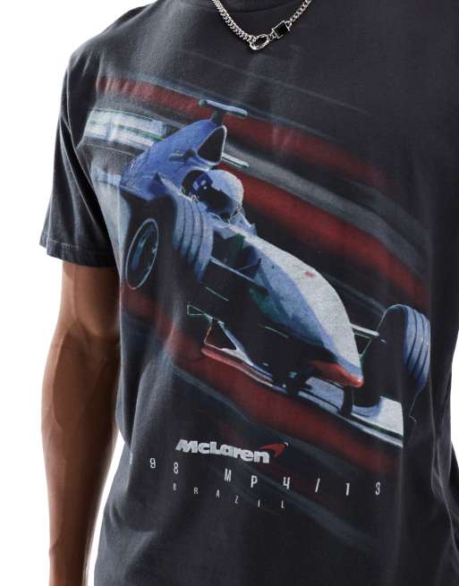 ★Hollister Co.★マクラーレングラフィックTシャツ Hollister Relaxed McLaren Racing Graphic Tee | Connecticut