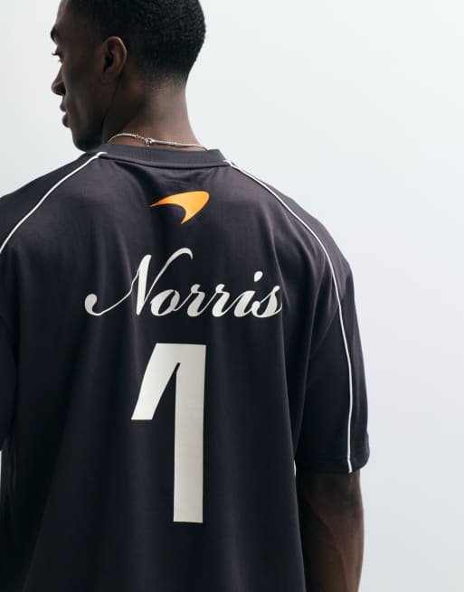 Hollister - McLaren - Maglia da calcio nera, 5 di 5