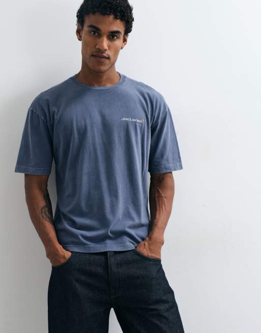 Hollister McLaren t-shirt graphique bleu, 4 de 5