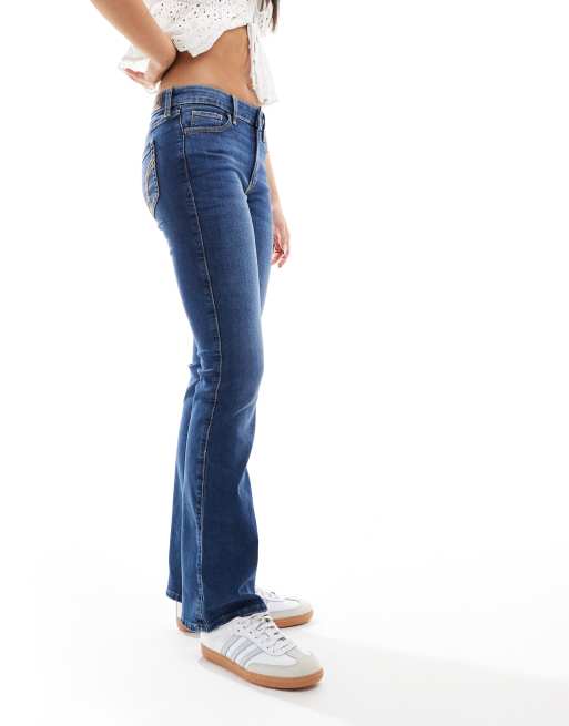 Hollister mid rise jeans sales