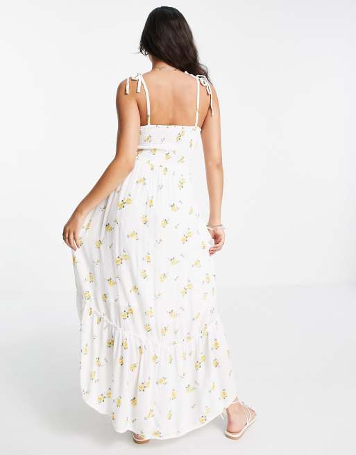 Bolivia Embajadashops Nike Yeezy Gold Cheap Amazon Fire Hollister Midi Dress In White Floral Erase