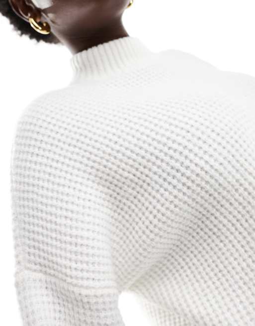 Hollister white turtleneck clearance
