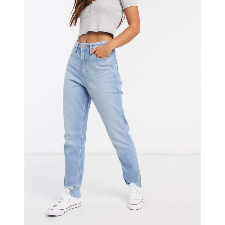 Hollister mom jean new arrivals