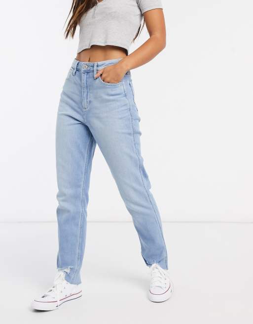 hollister mom jeans