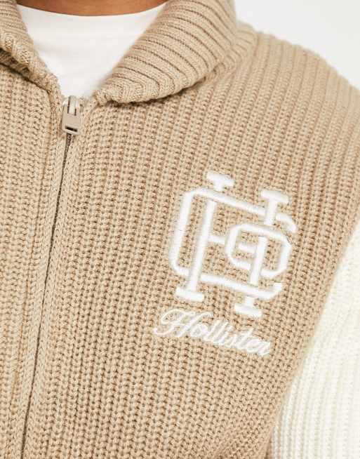 Hollister sherpa cardigan discount