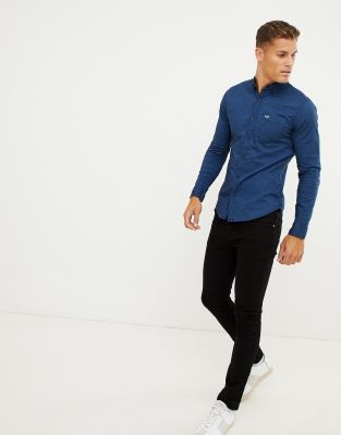 Hollister muscle fit icon logo oxford 