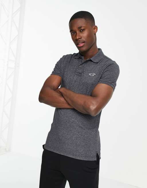 Hollister polo on sale muscle fit